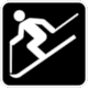 Pictogram No Pict-20: Downhill Skiing (Centre de ski alpin) from Qubec